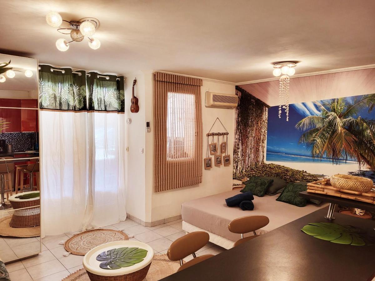Le Studio Tahiti 4 Pers 600M De La Plage La Faviere Bormes-les-Mimosas Zewnętrze zdjęcie