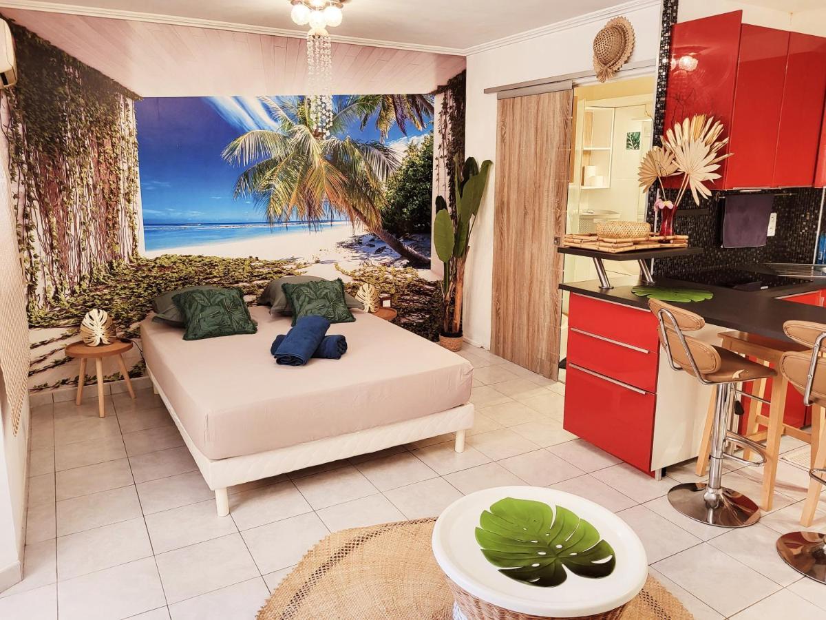 Le Studio Tahiti 4 Pers 600M De La Plage La Faviere Bormes-les-Mimosas Zewnętrze zdjęcie