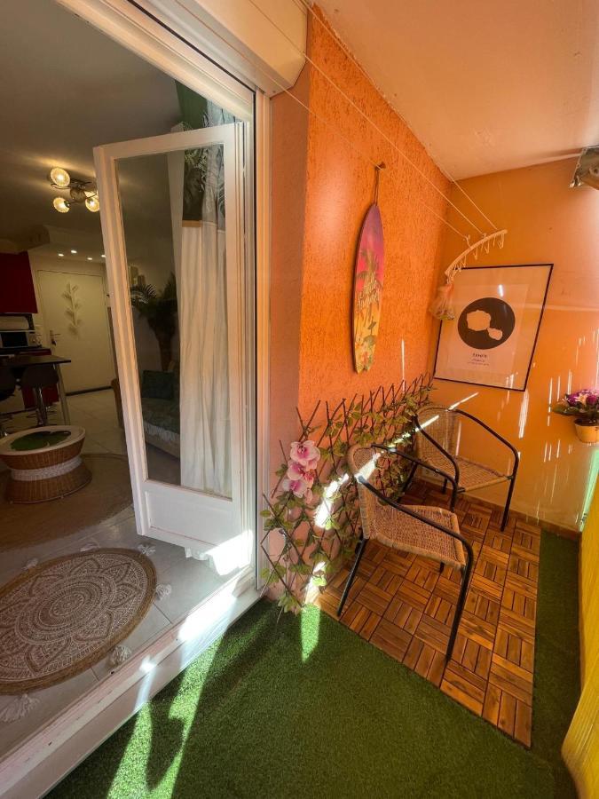 Le Studio Tahiti 4 Pers 600M De La Plage La Faviere Bormes-les-Mimosas Zewnętrze zdjęcie